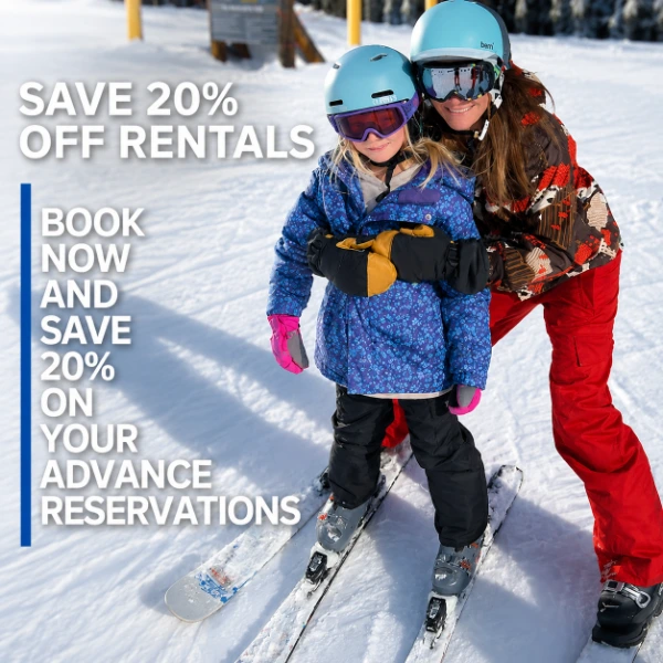 SAVE 20% ON YOUR RENTAL BOOKING