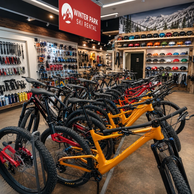 winter park ski rental bike rental and repair shop